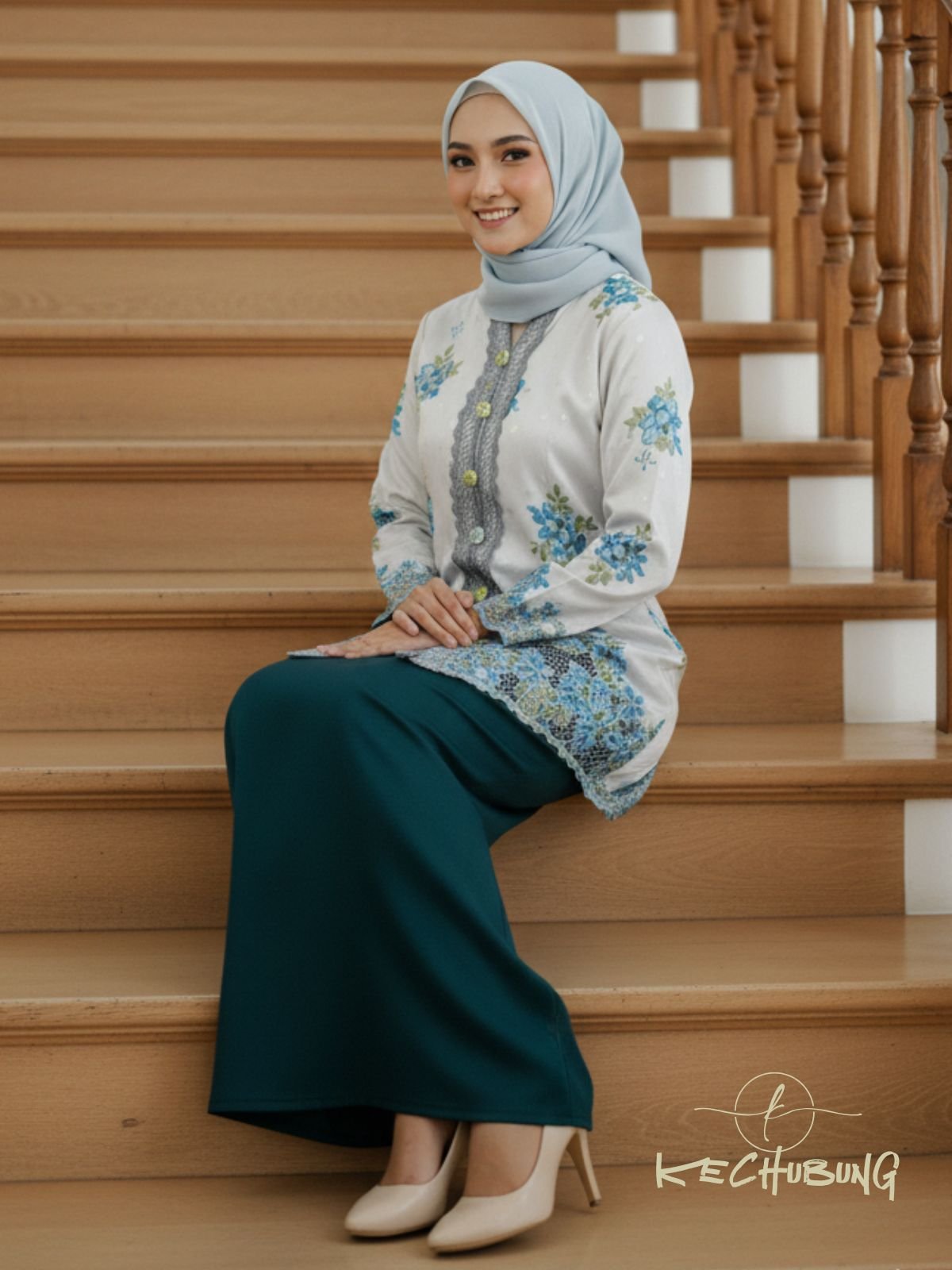 Sulam Goyang Kebaya Tradisi