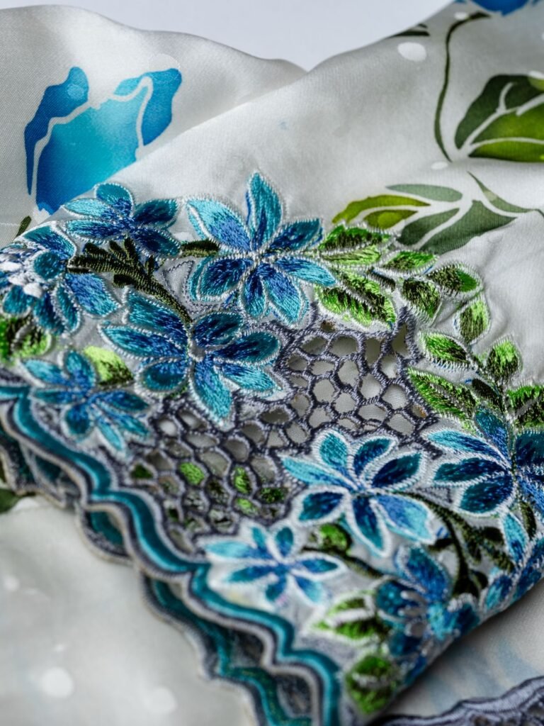 Magnolia Flower Embroidery – Sulam Goyang Kebaya Tradisi